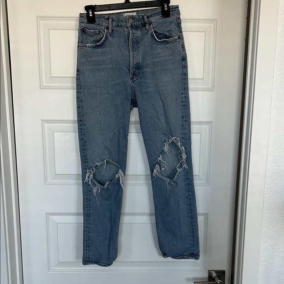 Agolde Denim - Agolde Light Blue Denim Jeans